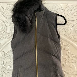 Michael Kors Reversible Down Vest w/Hood Small
